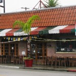Fachada do Restaurante Mexicano Andonio's, em Los Angeles