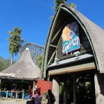 Busch Gardens - Entrada da Montanha Russa Gwazi, fechada em 2012