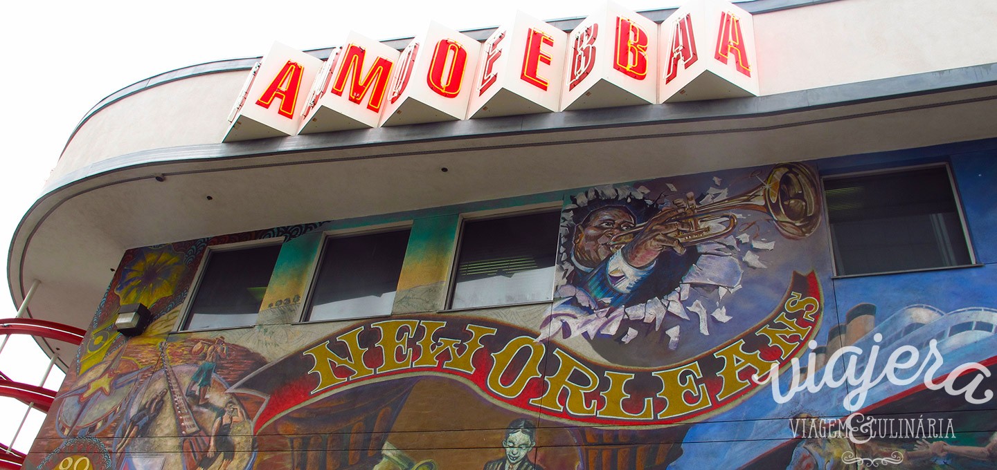 Fachada da Amoeba Music, em Los Angeles