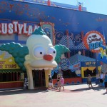 Universal Studios - Entrada da atração The Simpsons Ride