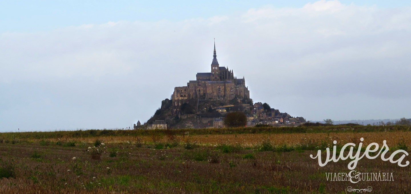 Mont Saint-Michel visto de longe