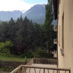 Susa - vista do quarto do hotel