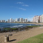Vista de onde passamos o réveillon em Punta del Este