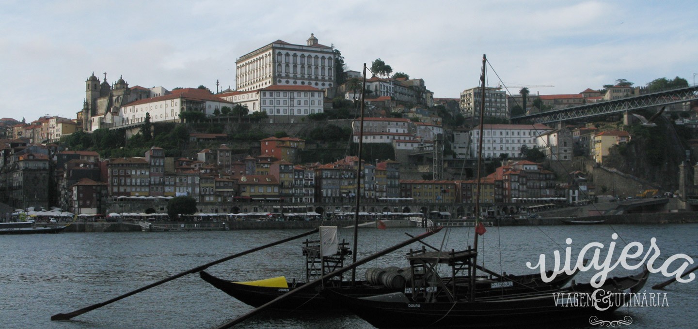 Porto - Cais da Ribeira visto do Cais de Gaia