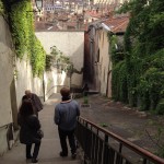 Descida da colina Fourviere