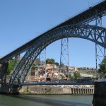 Ponte Dom Luis I, na cidade do Porto