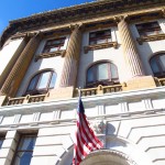 Vista da cidade de Savannah - EUA