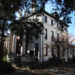 Vista da cidade de Savannah - EUA