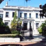 Vista da cidade de Savannah - EUA