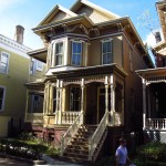 Vista da cidade de Savannah - EUA