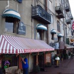 Vista da cidade de Savannah - EUA