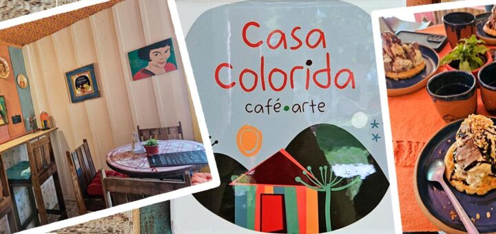 Casa Colorida Café e Arte em Bateias - um lugar aconchegante para passar a tarde